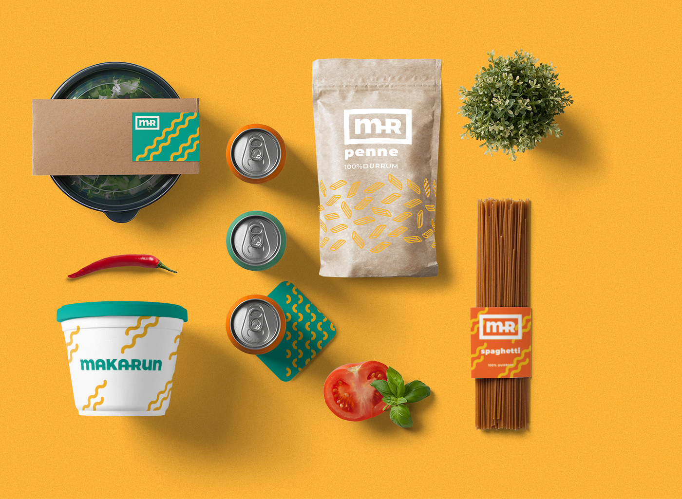 rebranding branding  CI Corporate Identity logo restaurant Pasta color Packaging Food 