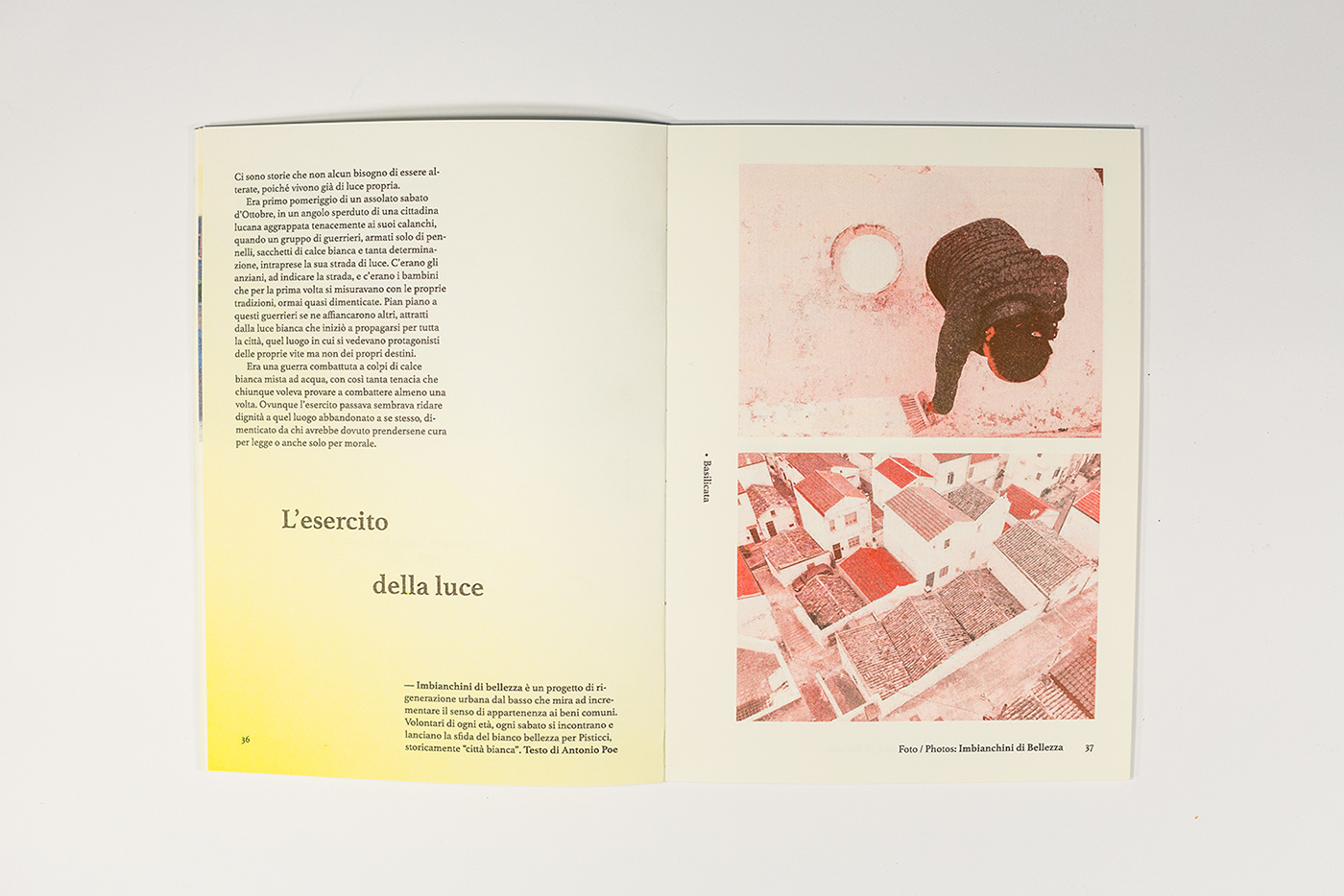 risograph magazine editorial limited edition Photography  tutorial self-construction bookzine south Italy