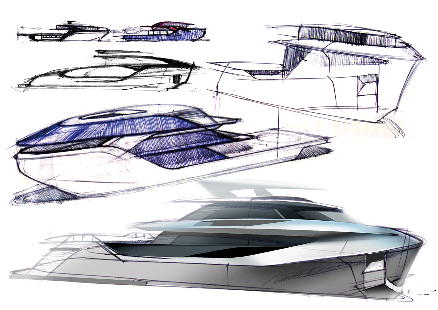 Yacht Design Transportation Design interior design  industrial design  architecture