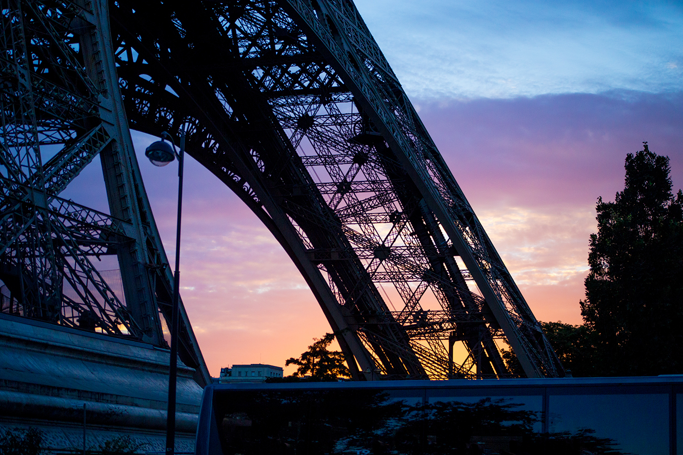 Paris france frança Tour Eiffel Torre Eiffel eiffel tower SKY sunset lights bokeh