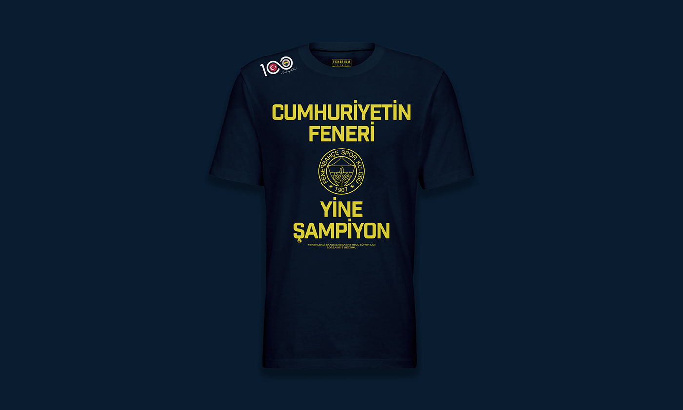 Fenerbahçe Fenerium fener apparel Apparel Design t-shirt T-Shirt Design