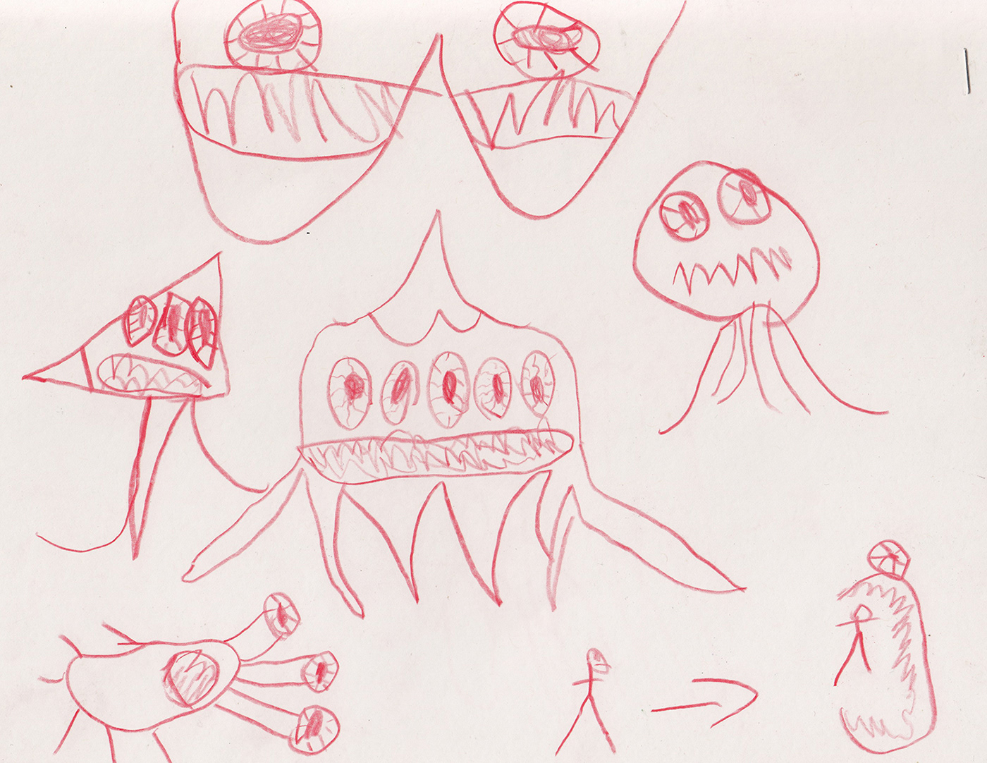 monster underwater sea creature funny slime gooey Character