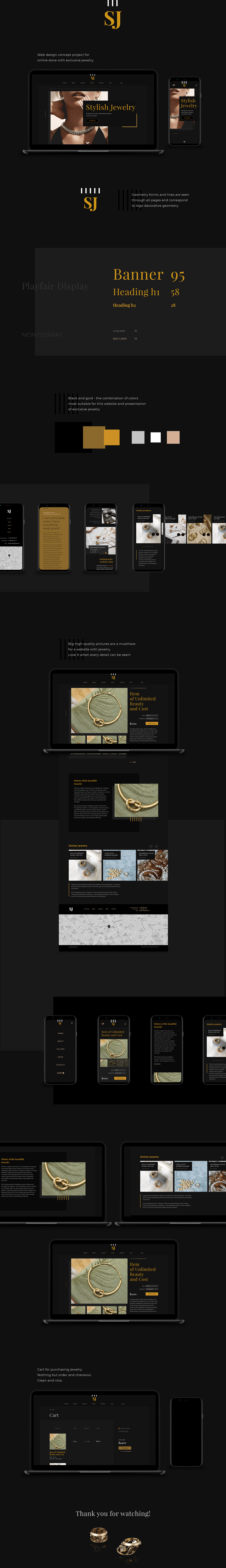 blackgold e-commerce exclusive jewelry