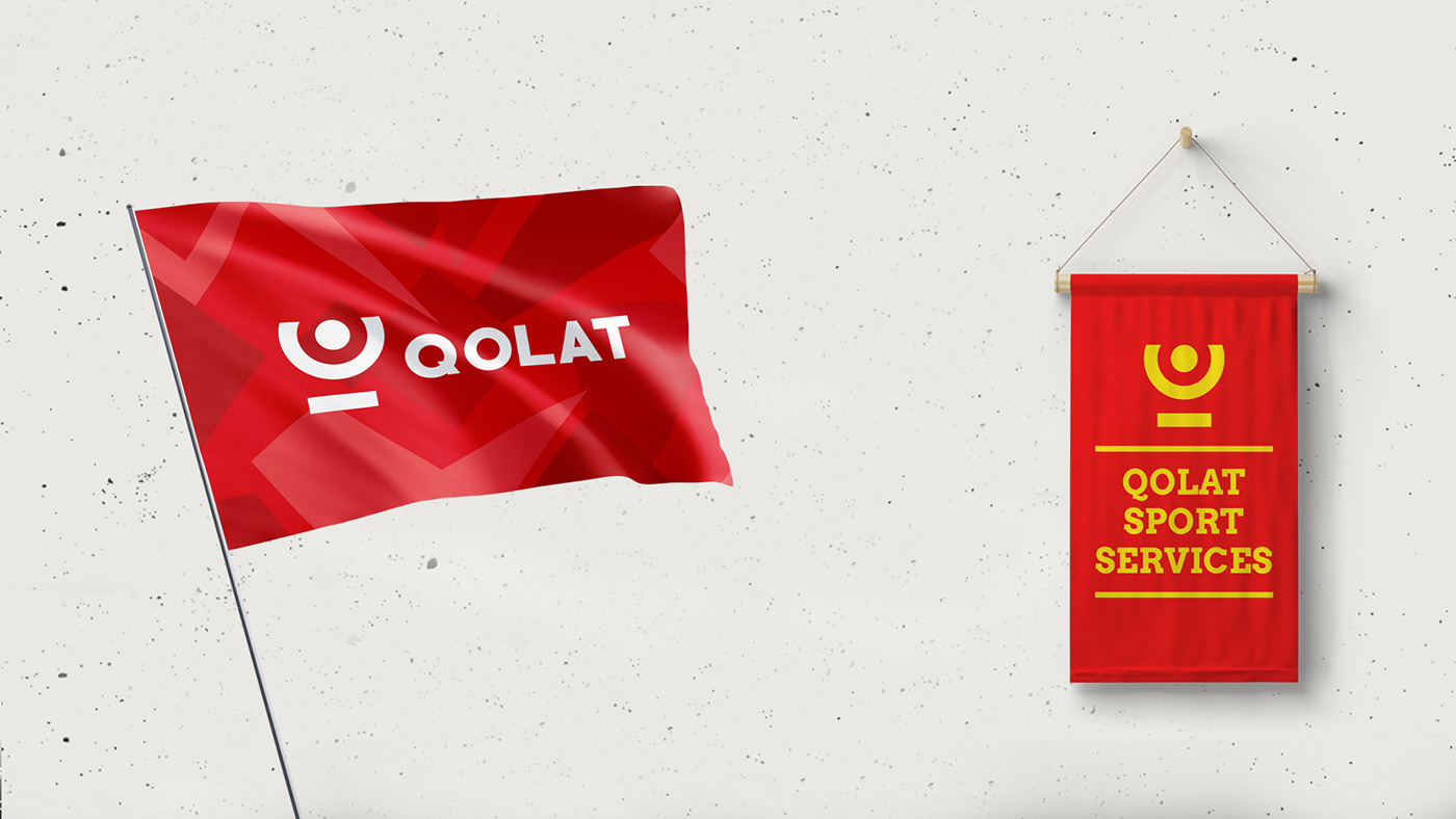 brand sport football brand  logo branding Logo Design QOLAT qolat sport services rebranding sport sport branding visual identity