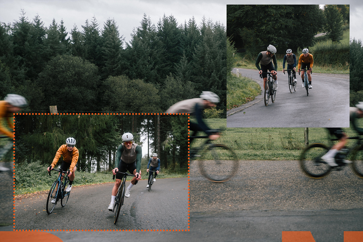 Bike commercial Cycling Photography  portrait sport rain shooting Thomas Kuznik