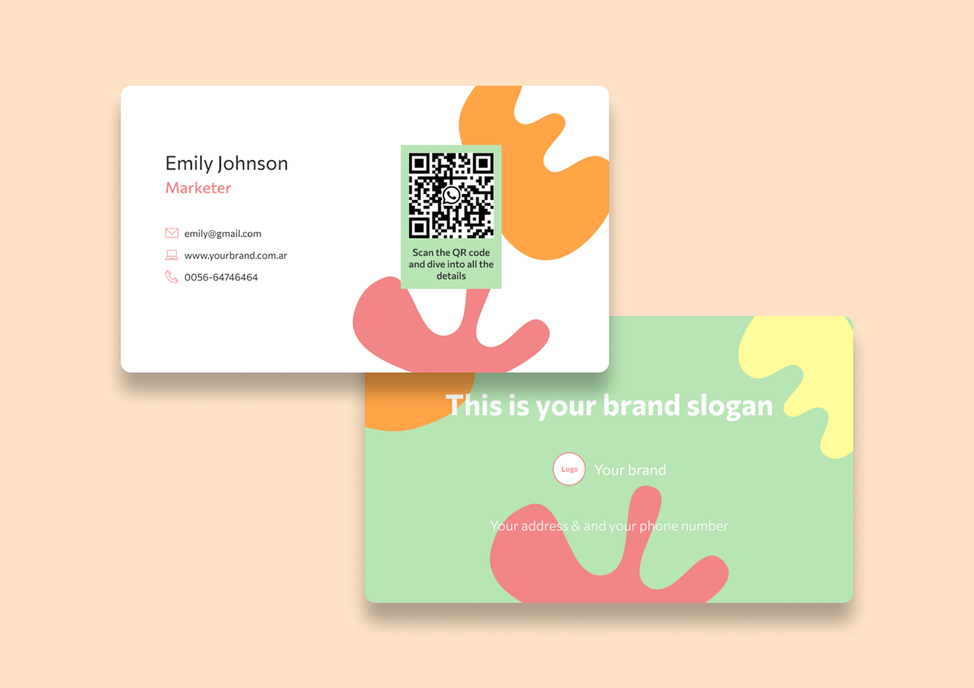 design business card Business card design brand identity visual Brand Design branding  Logo Design Graphic Designer visual identity