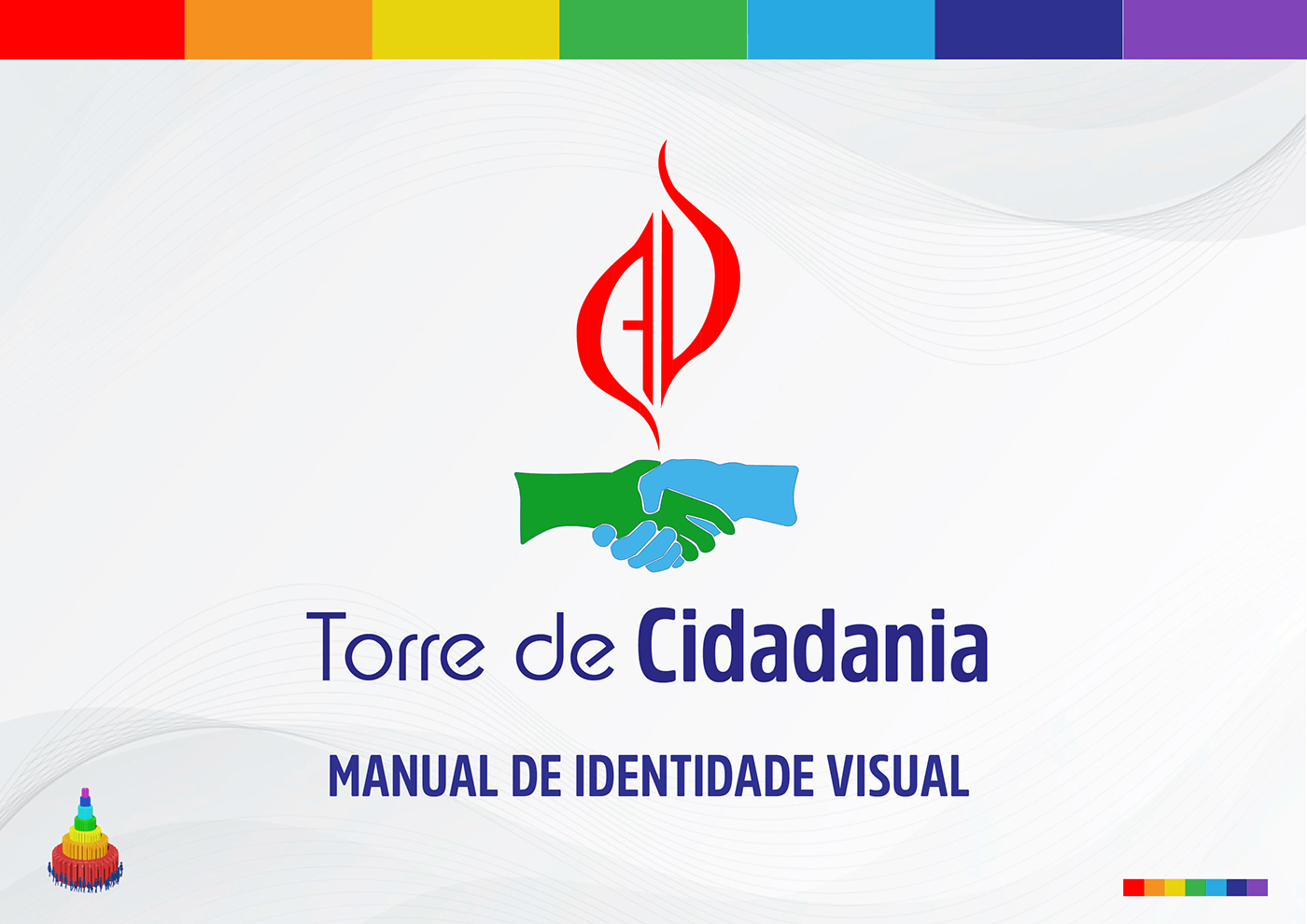 social torre cidadania Manual de Marca manual de identidade marca Logo Design brand identity Graphic Designer marketing  