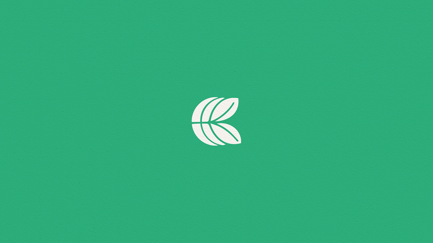symbol applied on green background
