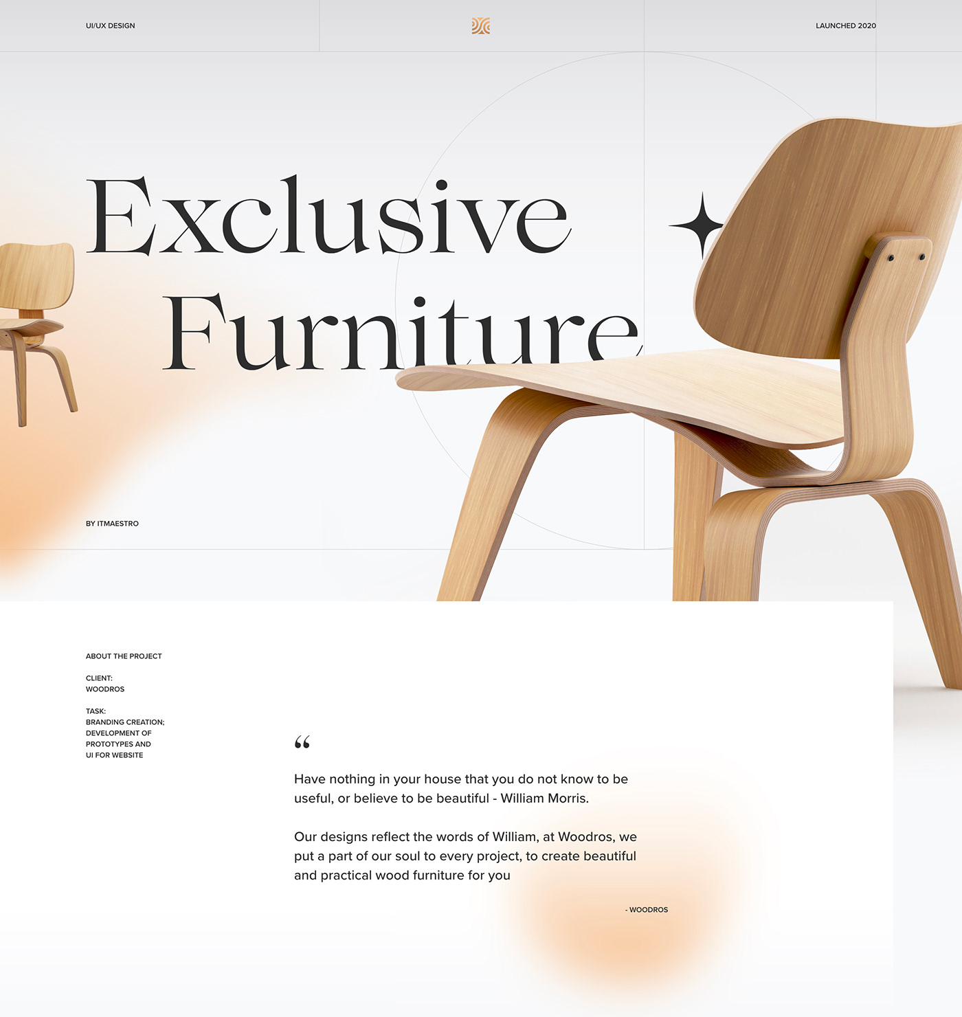 e-commerce furniture interactive Minimalism mobile online store UI ux Webdesign
