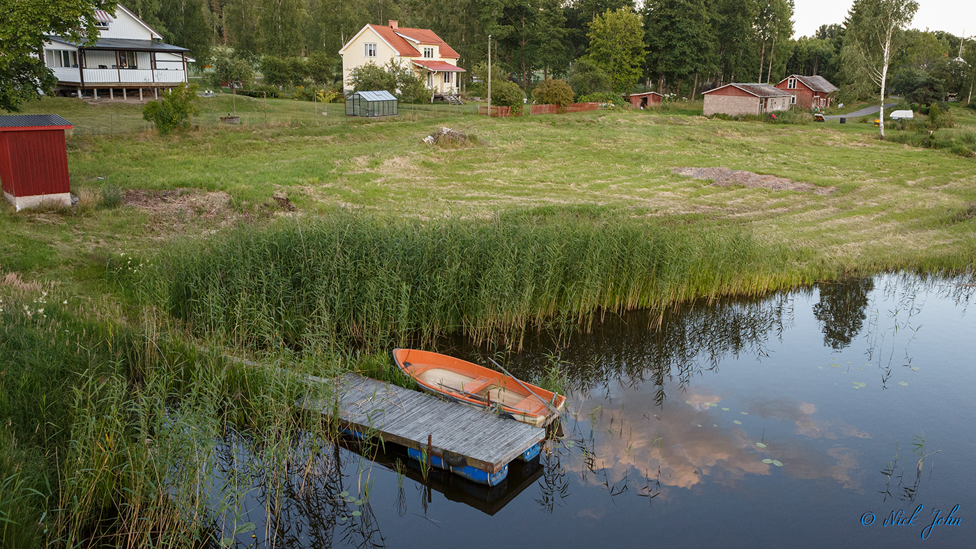 Sweden Nature Photography  river water Boats