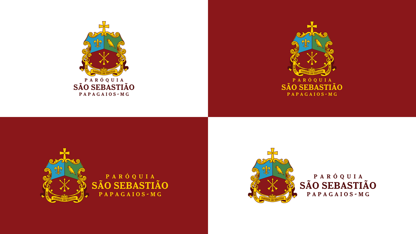 brasão heraldica identidade visual logo