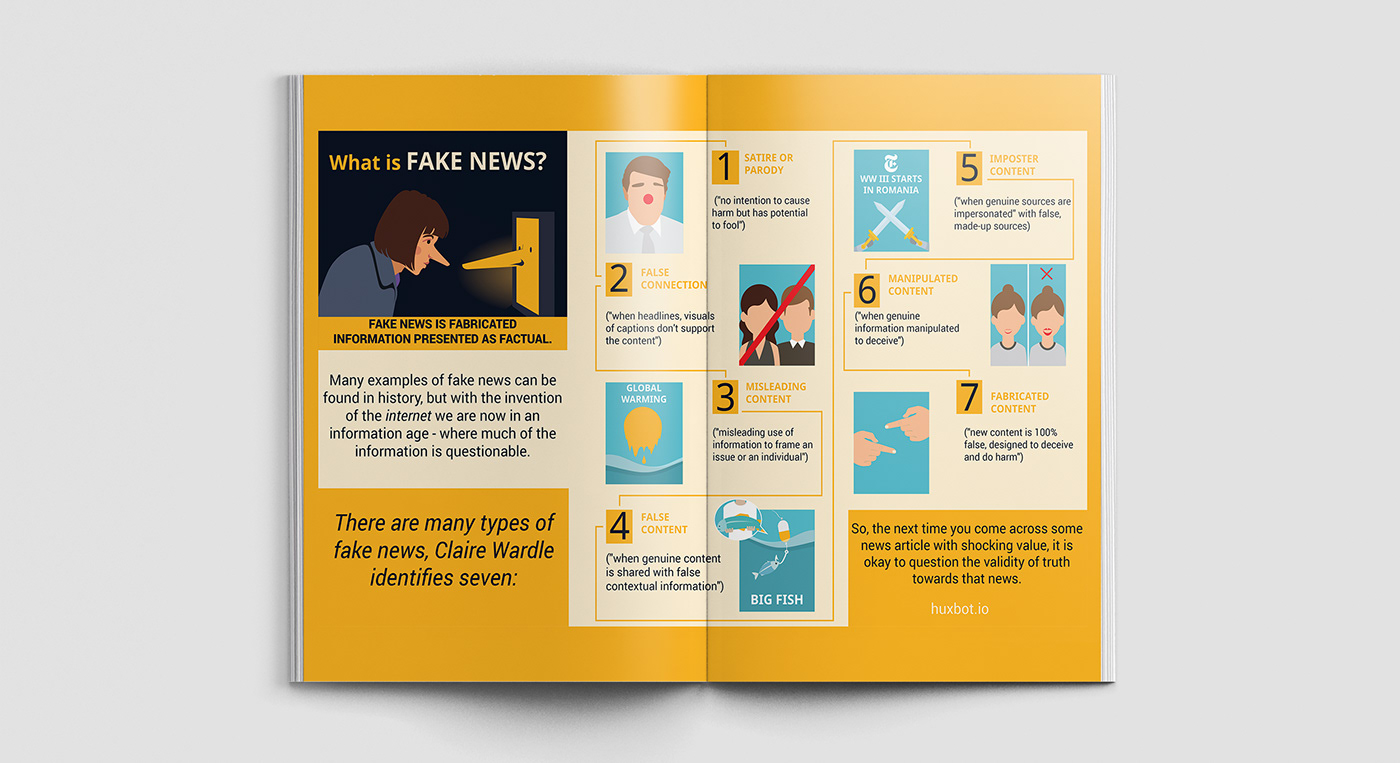 infographic news Internet campaign vector digital fake editorial print social media