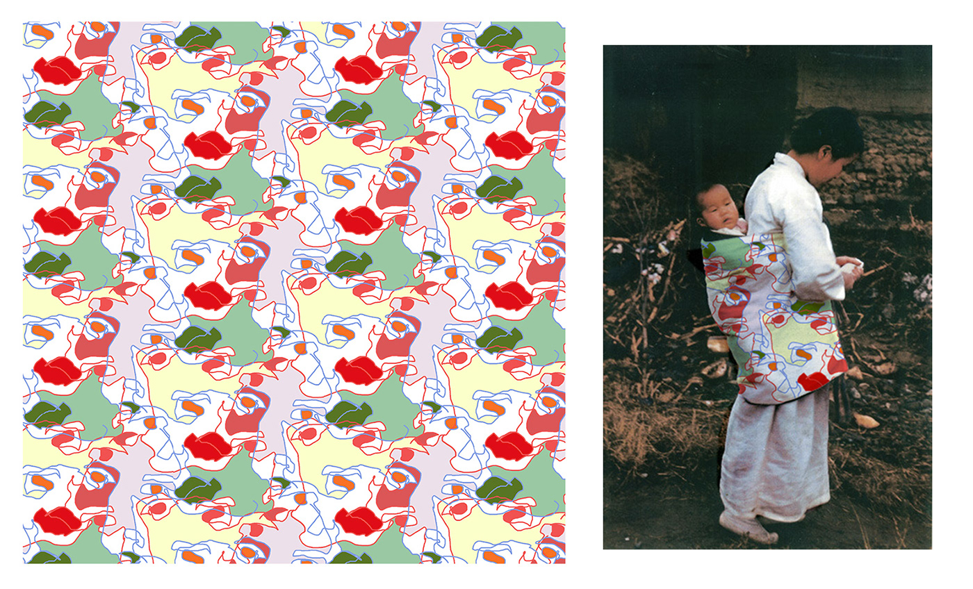 cad surface design pattern Textiles sisterhood nedgraphics photoshop