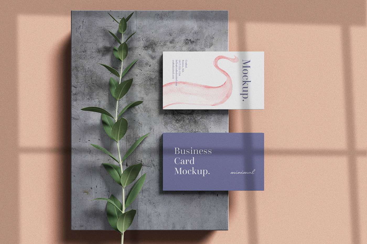 business card mockup business card Mockup branding  brand identity Stationery Identity Mockup free psd card mockup