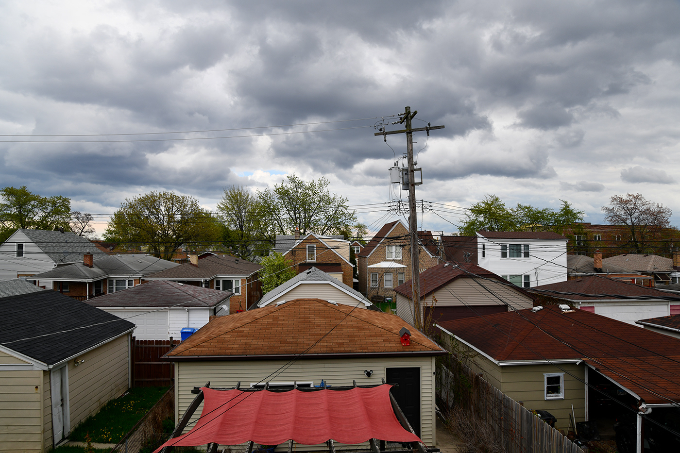 building skies weather clouds backyards rooftops Changes
