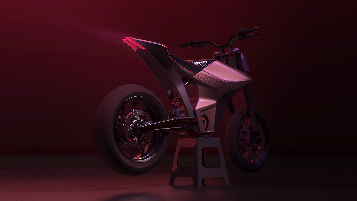Bike design Fun motard moto motorbike motorcycle supermoto transportation transportationdesign