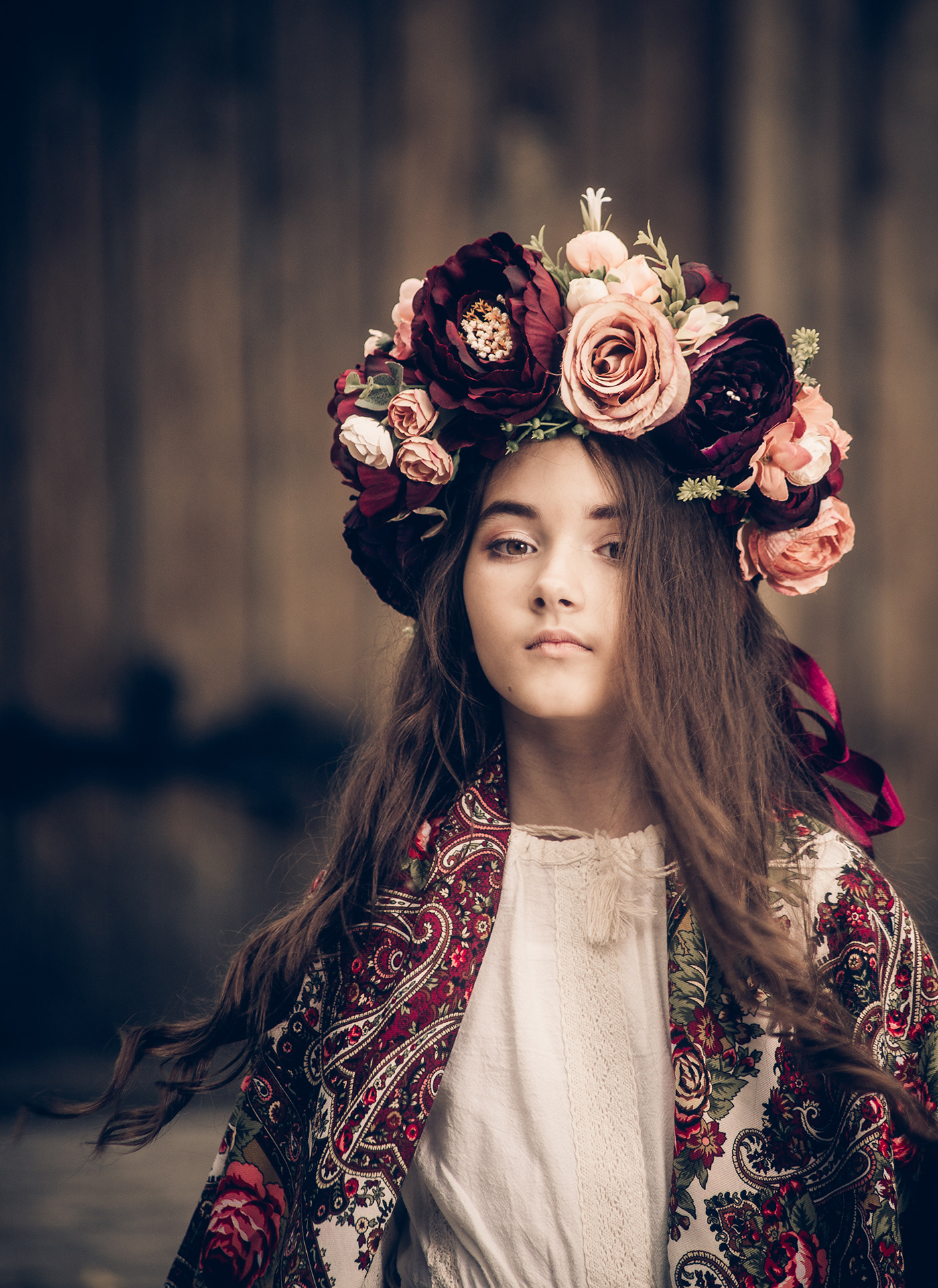 portrait model beauty Photography  ukraine etno Ethnic traditional War
