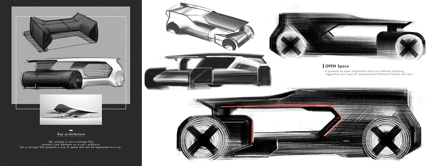 3D model architecture car concept design design Fashion  industrial product renault Transportation Design