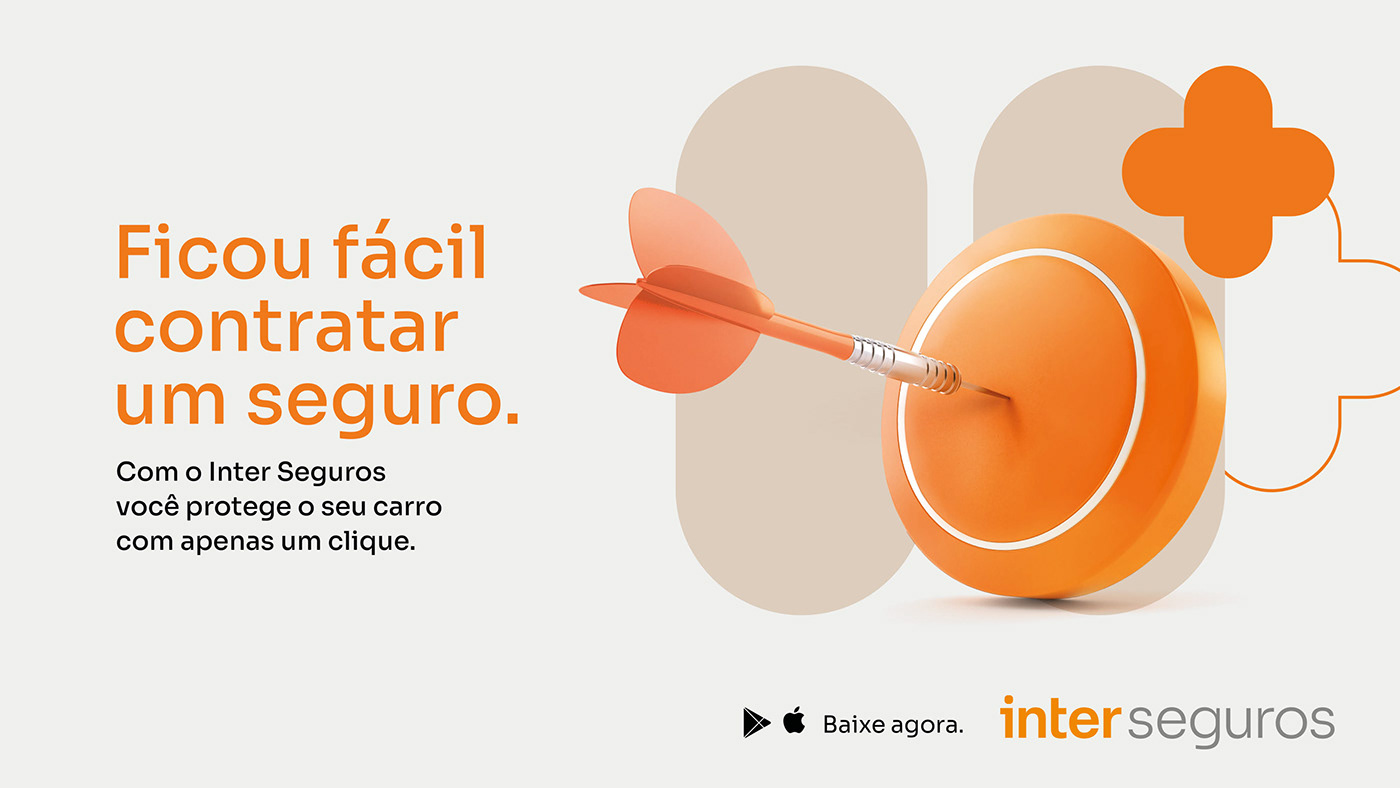 banco Banco Inter belo horizonte campanha daniel fantini  inter key visual kv Direção de arte diretor de criação