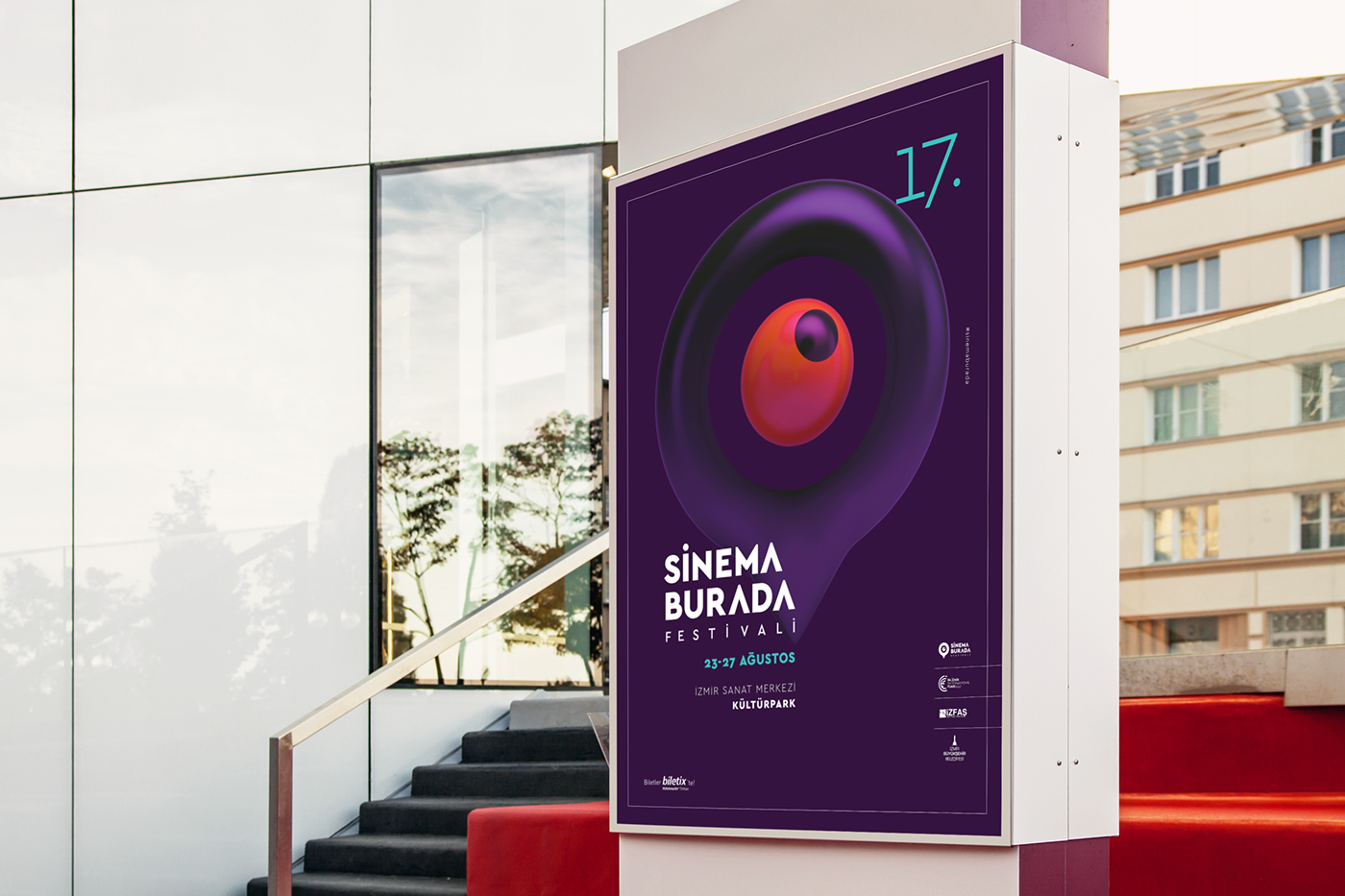 Sinema burada Cinema festival Event Design Cinema cinema brochure cinema booklet festival design Cinema poster cinema identity design