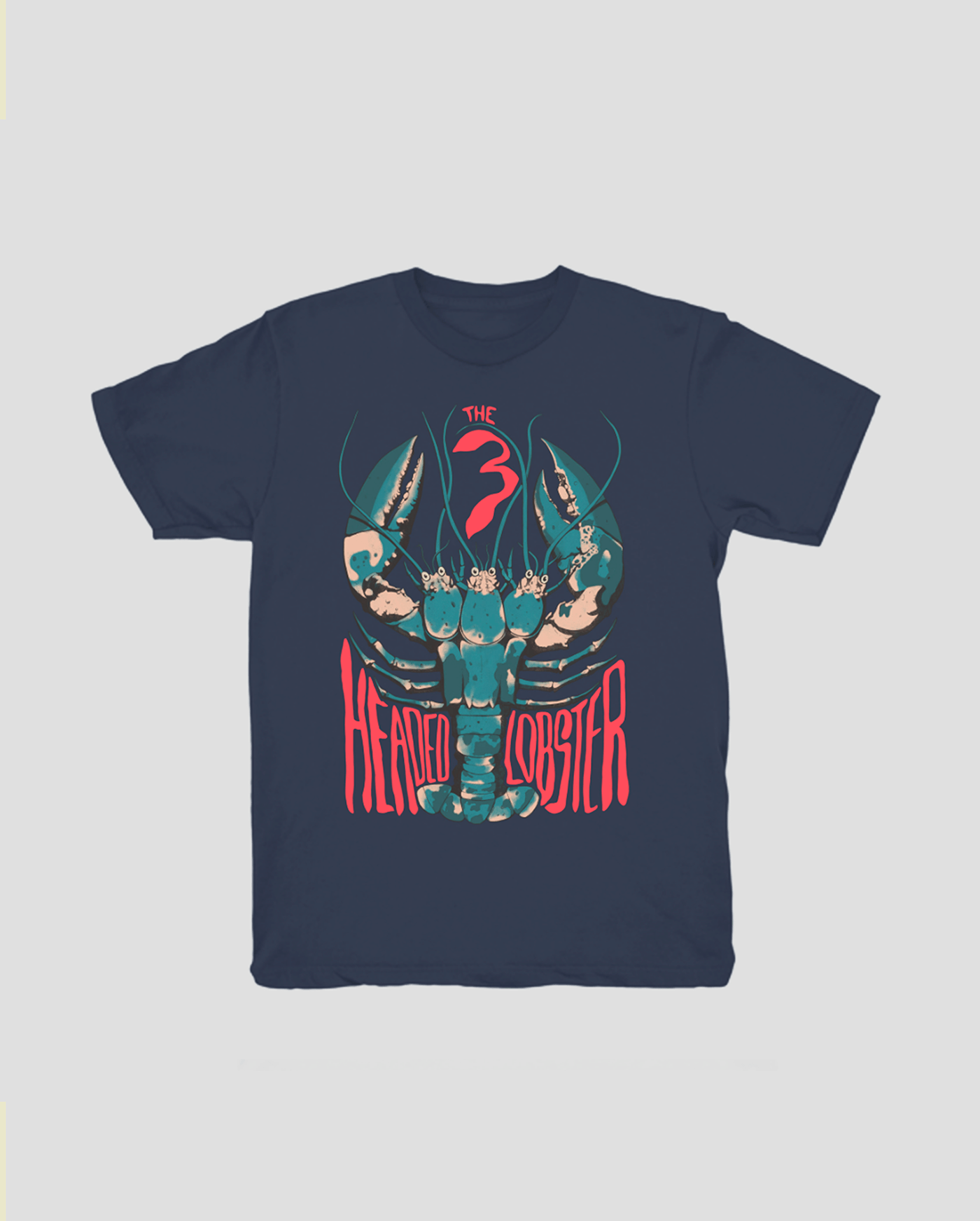 t-shirt Tshirt Design Clothing typography   louis picard Digital Art  ILLUSTRATION  Drawing  animal lobster