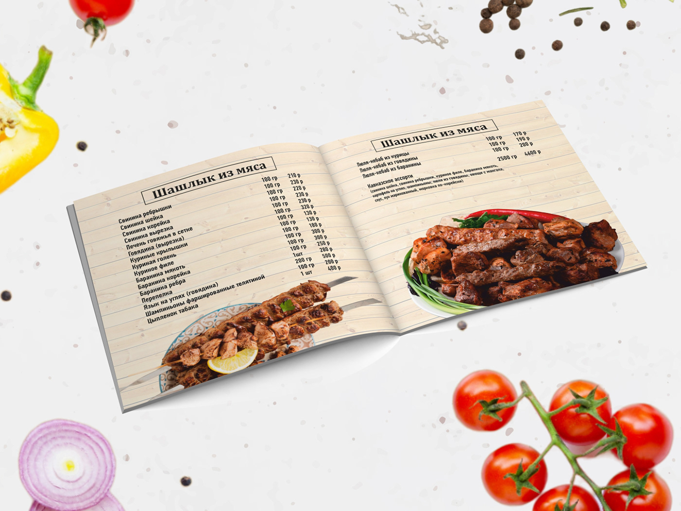 menu Cafe design Food  Advertising  restaurant menu design Menu Card food illustration Digital Art  artwork