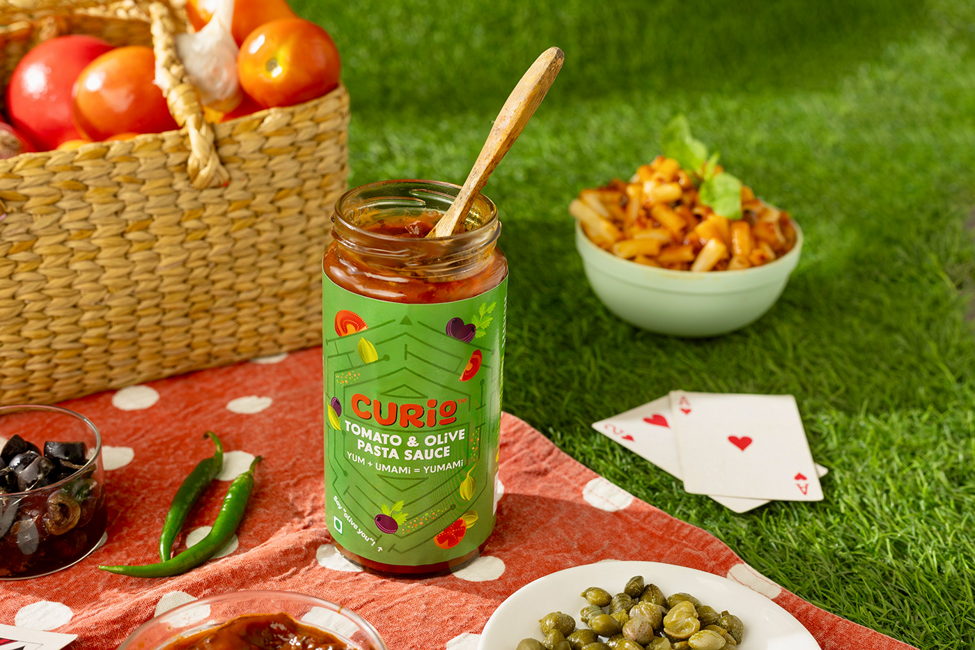 sauces ketchup picnic Outdoor product styling photographer dips food nstyling
