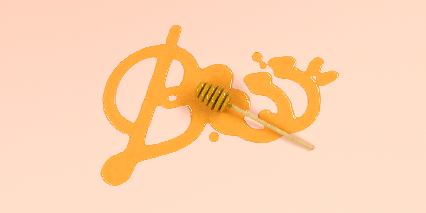 branding  graphic design logo Logotype symbol package identity product honey