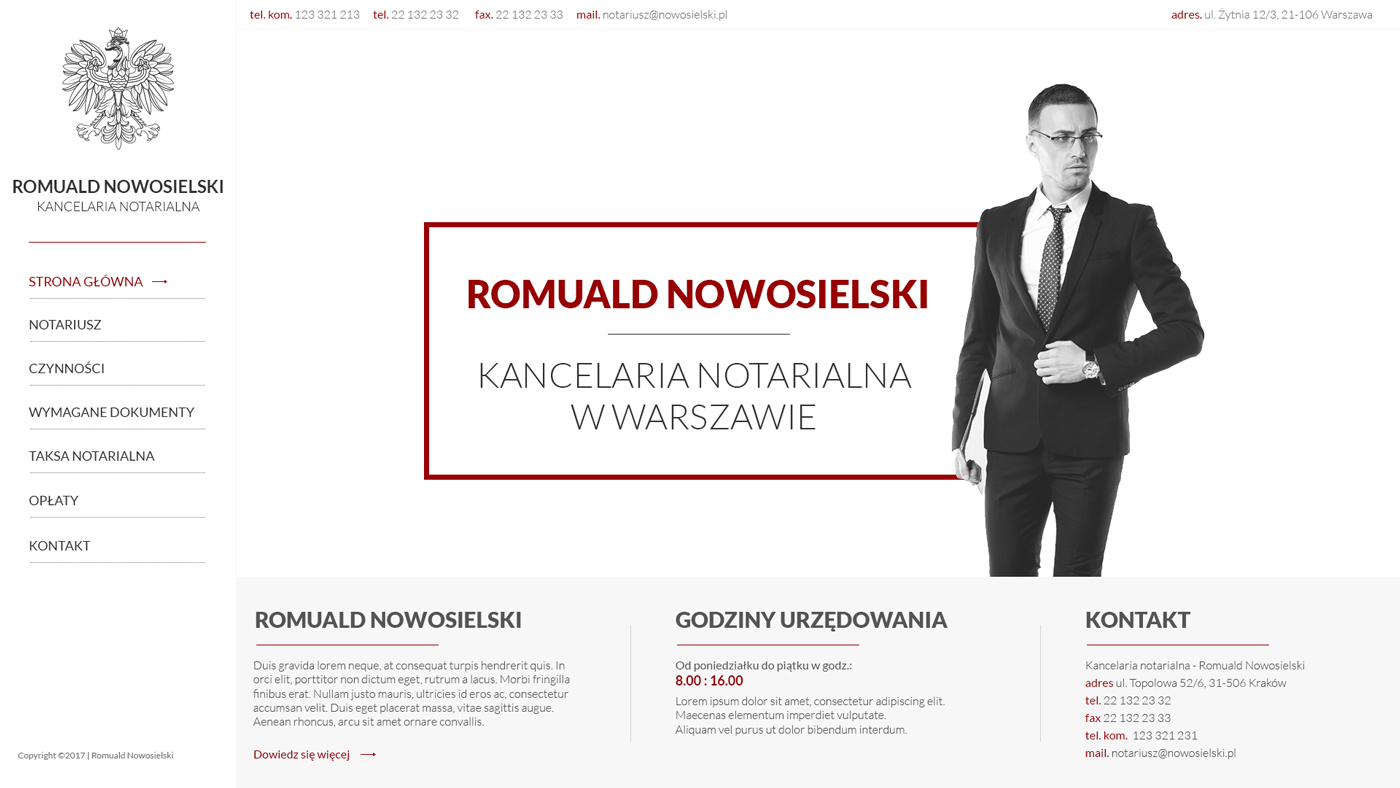 www Web Design  minimalist law lawer Website notary