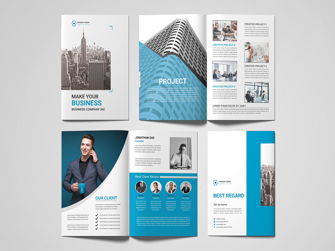 Full Project Proposal company profile magazine free mockup  powerpoint presentation luxury brochure free download Web Design  UI/UX Photography 