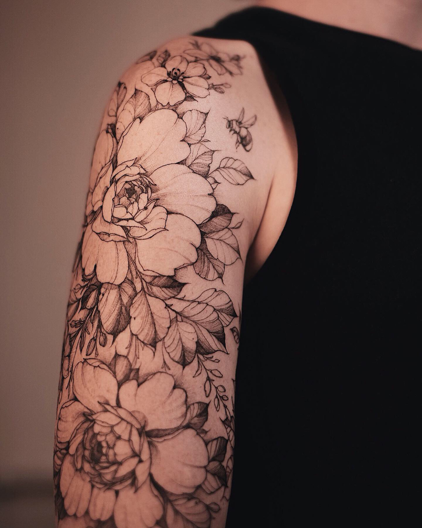 tattoo Tattooart inks Flowers Nature flowers tattoo Floral Heart plants