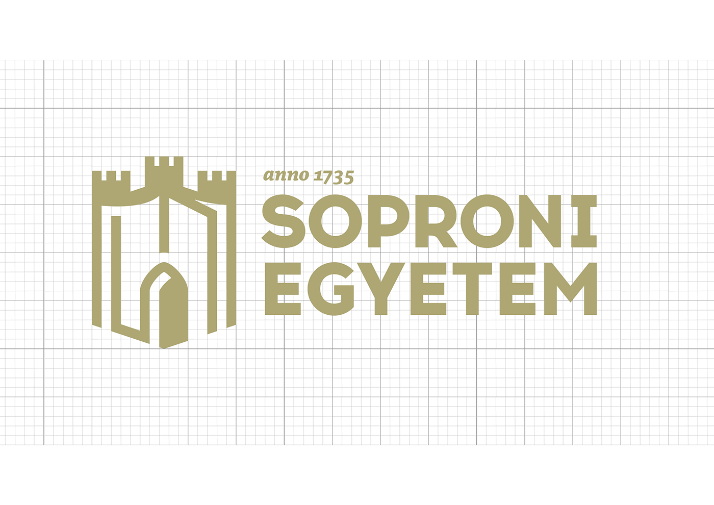 University sopron identity logo symbol traditional school Education book Castle