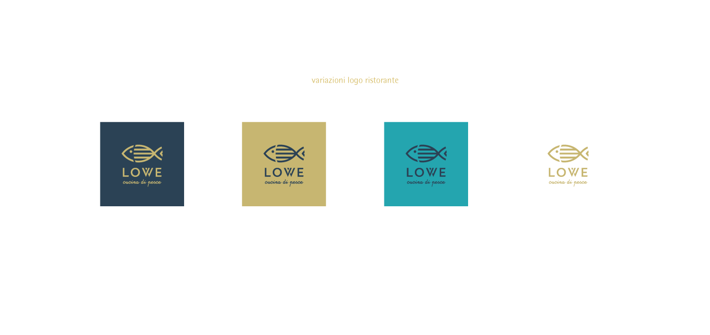 fish restaurant branding  logo mark Brand Image design communication logofolio