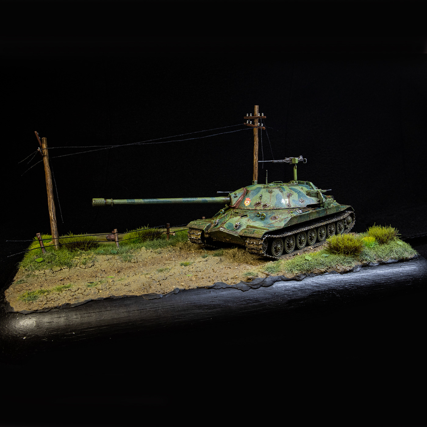 Coldwar Diorama Miniature miniature painting miniatures painting   russian Soviet Tank tanks