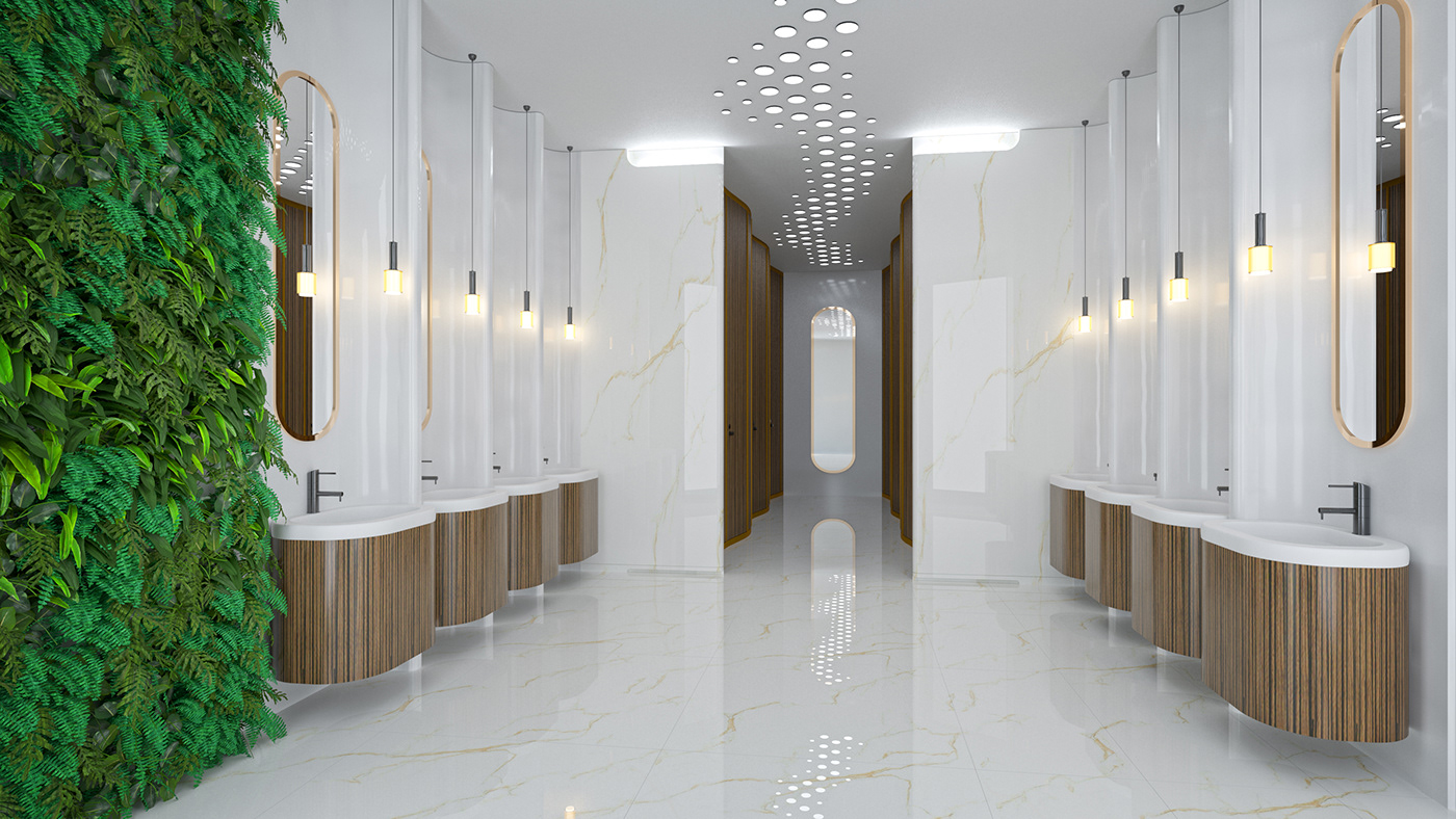 Interior architecture 3ds max 3D interior design  corona Render modern