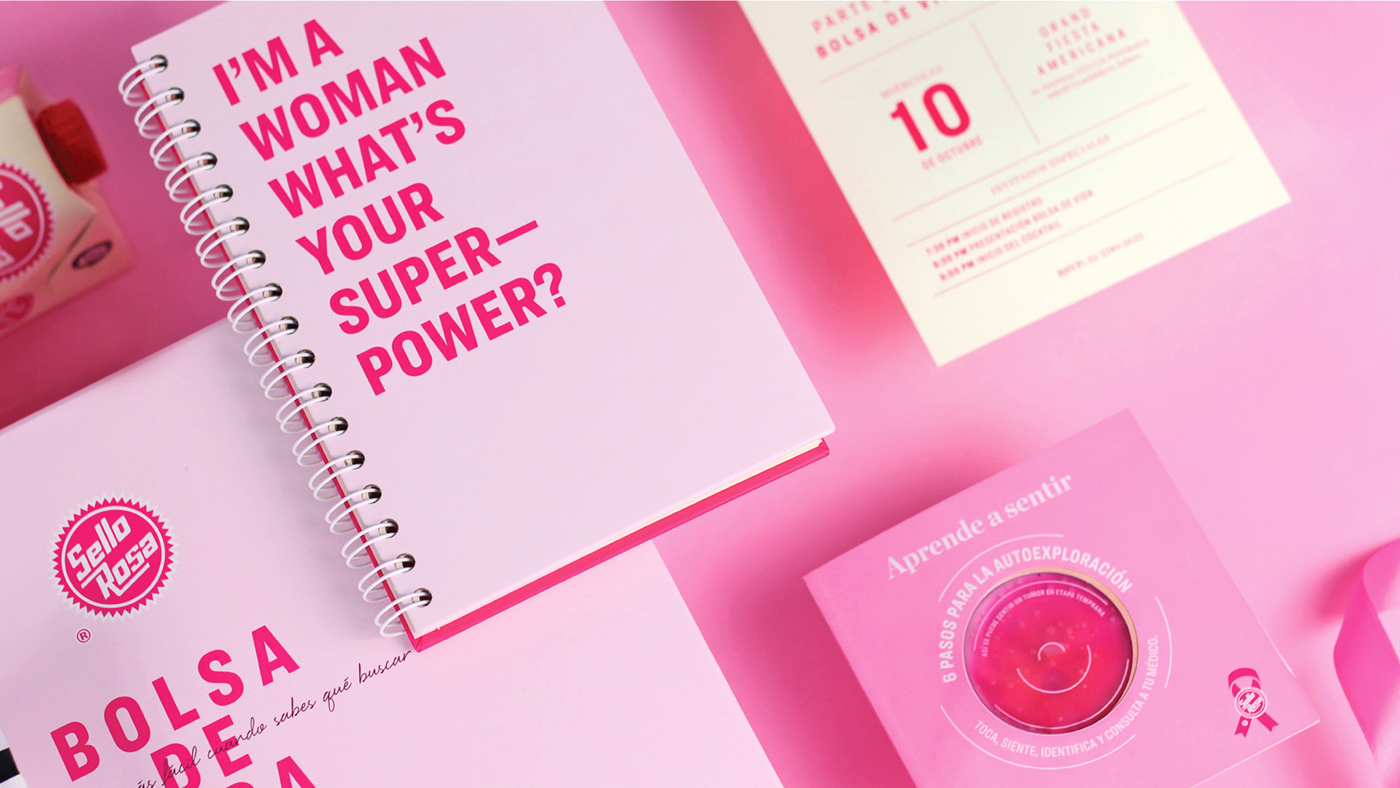 breast cancer Packaging milk cancer de mama Campaña camping rosa leche edicion especial Iniciativa Social