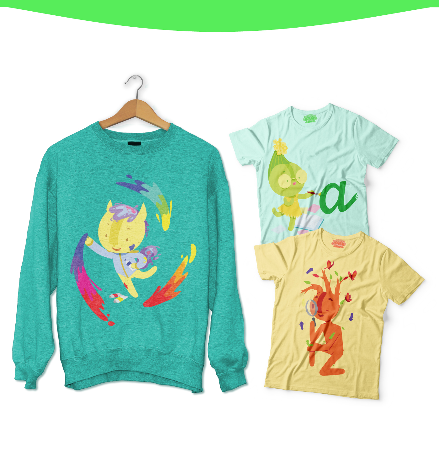 mundo kototo kids children brand characters colors products tshirts Startup Web UI