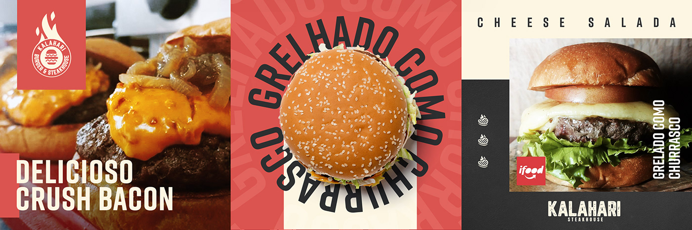 beer branding  burger fast foof restaurant key visual social media Food  Logotipo cuisine