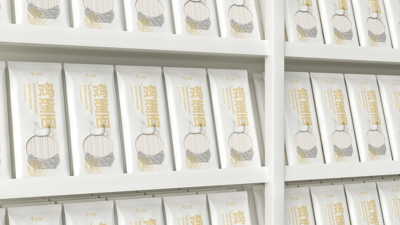 凌云创意 Lingyun creative package design  包装设计 noodles Food Packaging 今麦郎