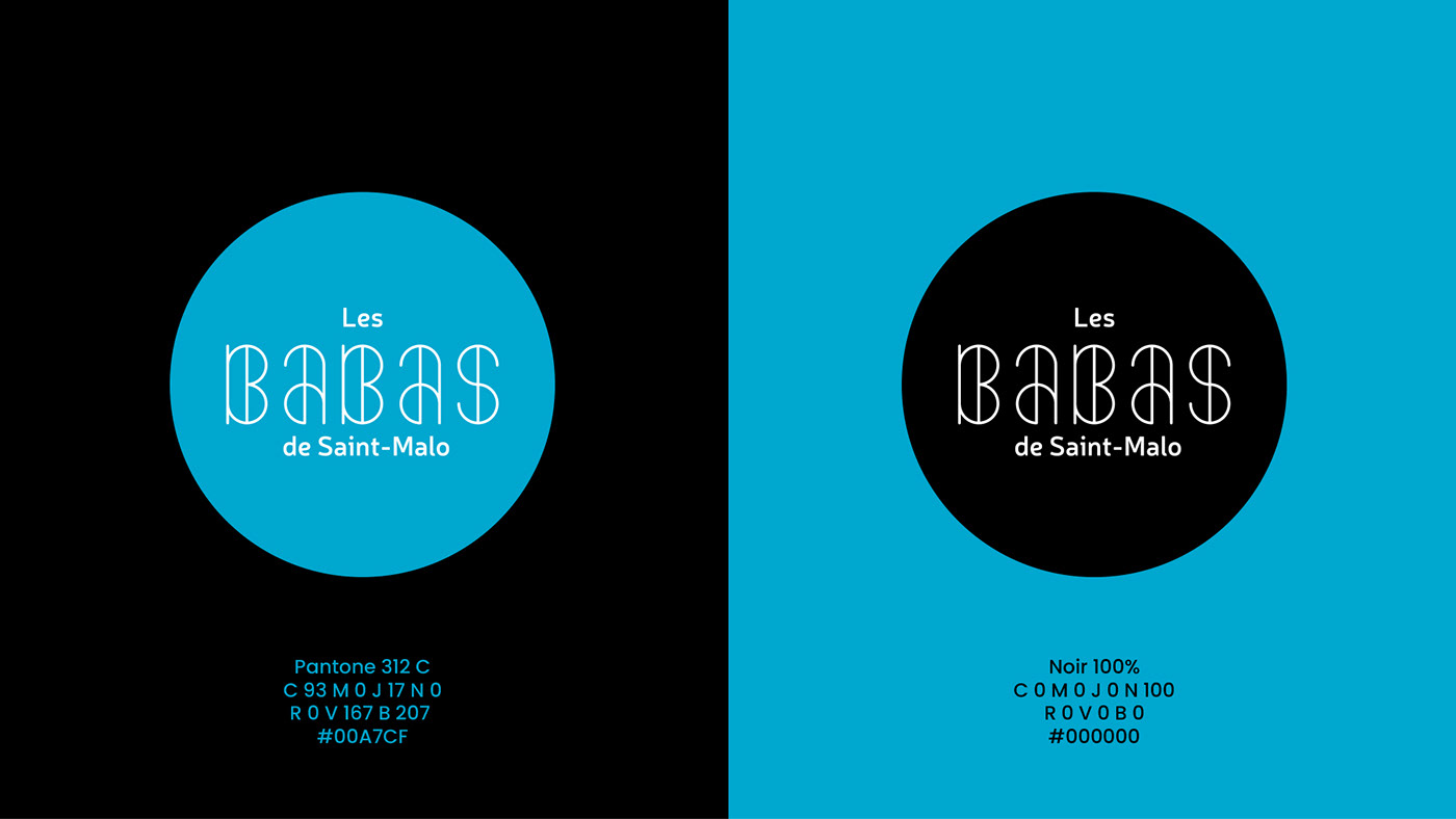 babas branding  Food  identité visuelle logos rebranding Saint-Malo   visual identity
