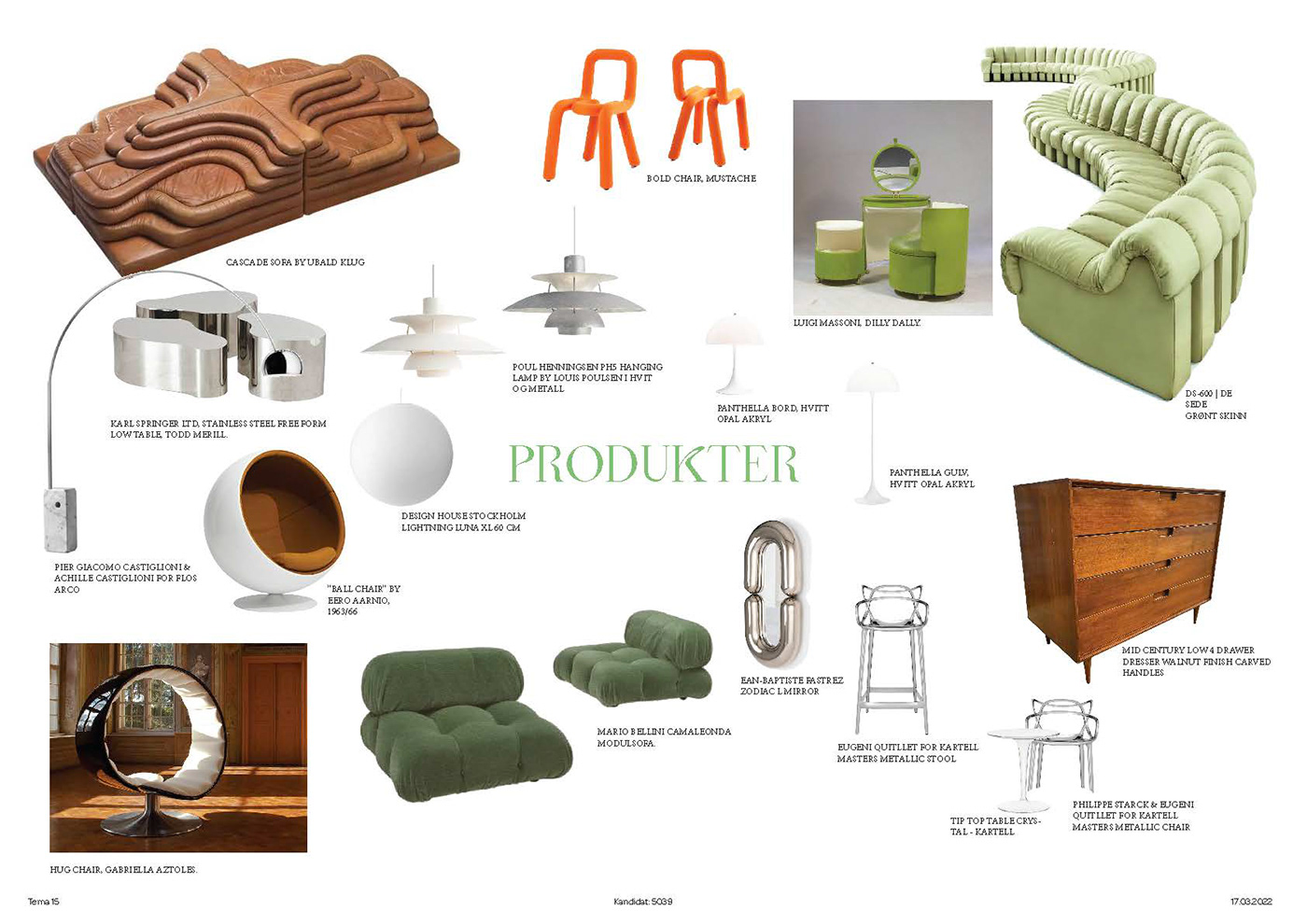 70s futuristic green Retro interior design  3D visualization Render architecture modern