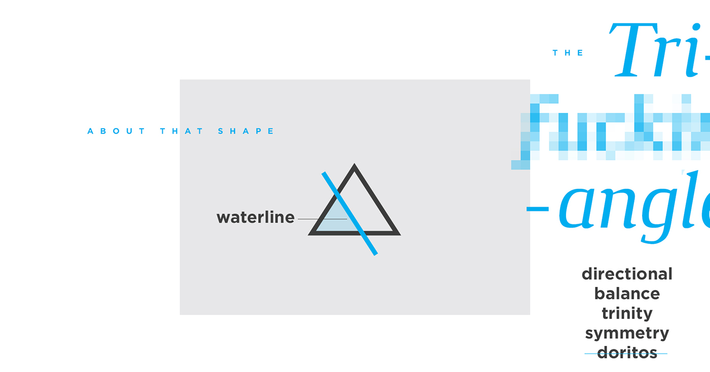 Brand Indentity logo brand doc Freelance designer en route Ocean water triangle shark balance wander Work  comite