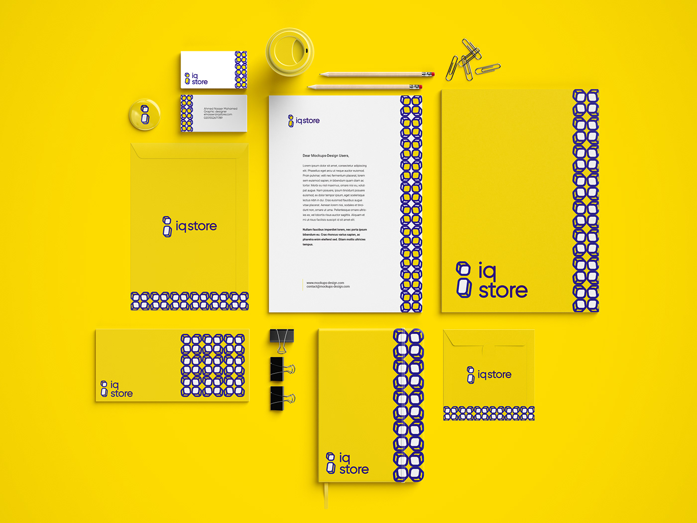 brand branding  graphic design  iq store logo mark online store Smart tech visual identity