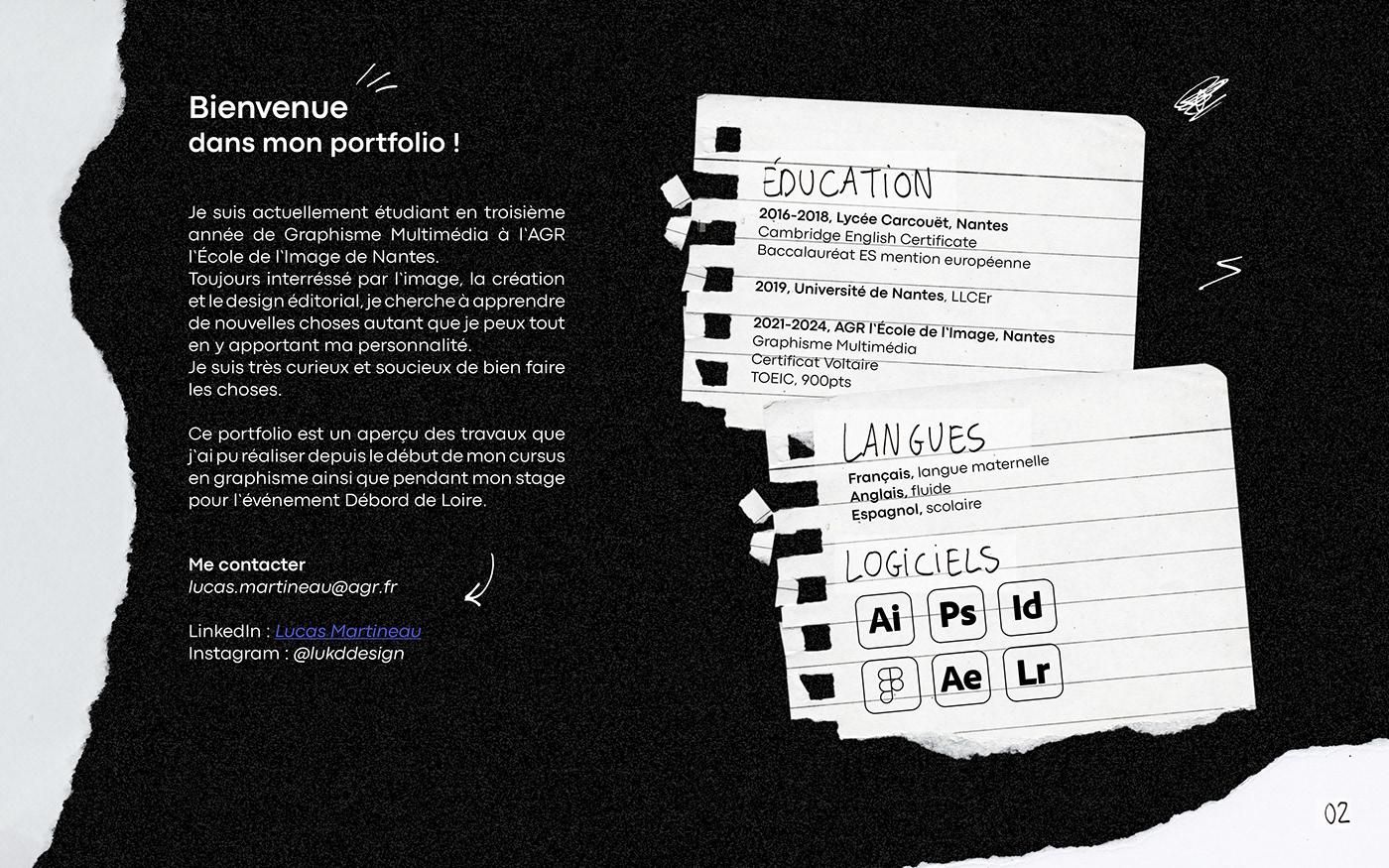 portfolio Work  editorial magazine editorial design  book design student