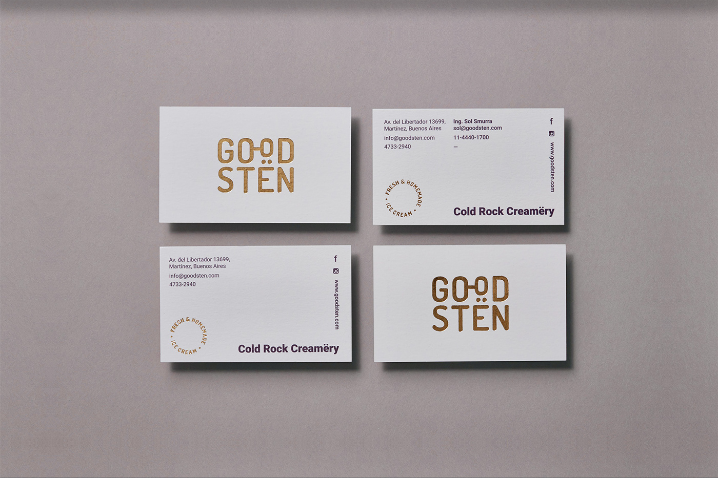 brand cards print Stationery Tarjetas impresion marcas logo foil identity