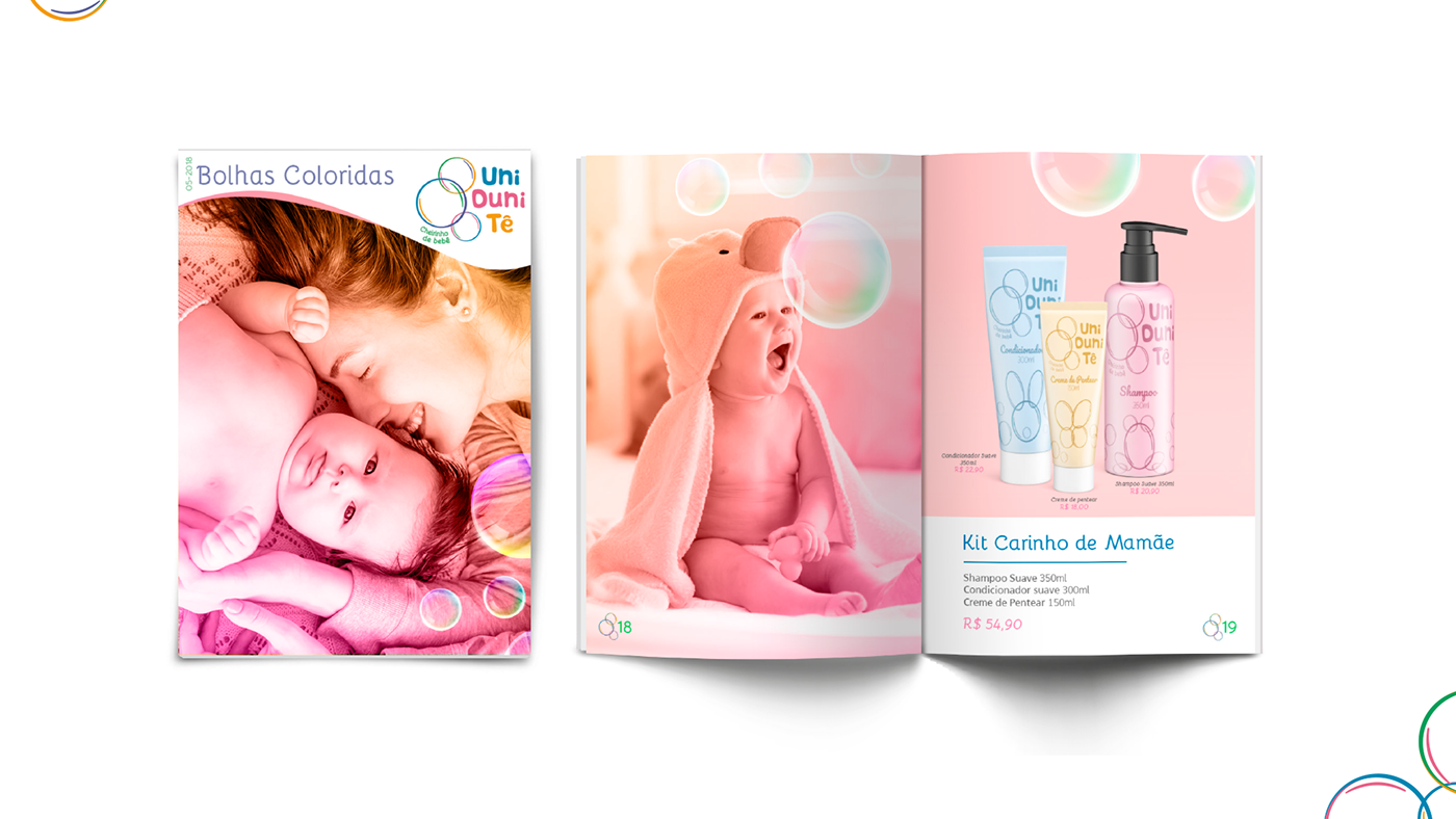 branding  marca Perfumaria infantil identidade visual visual identity design Logomarca logo bolhas