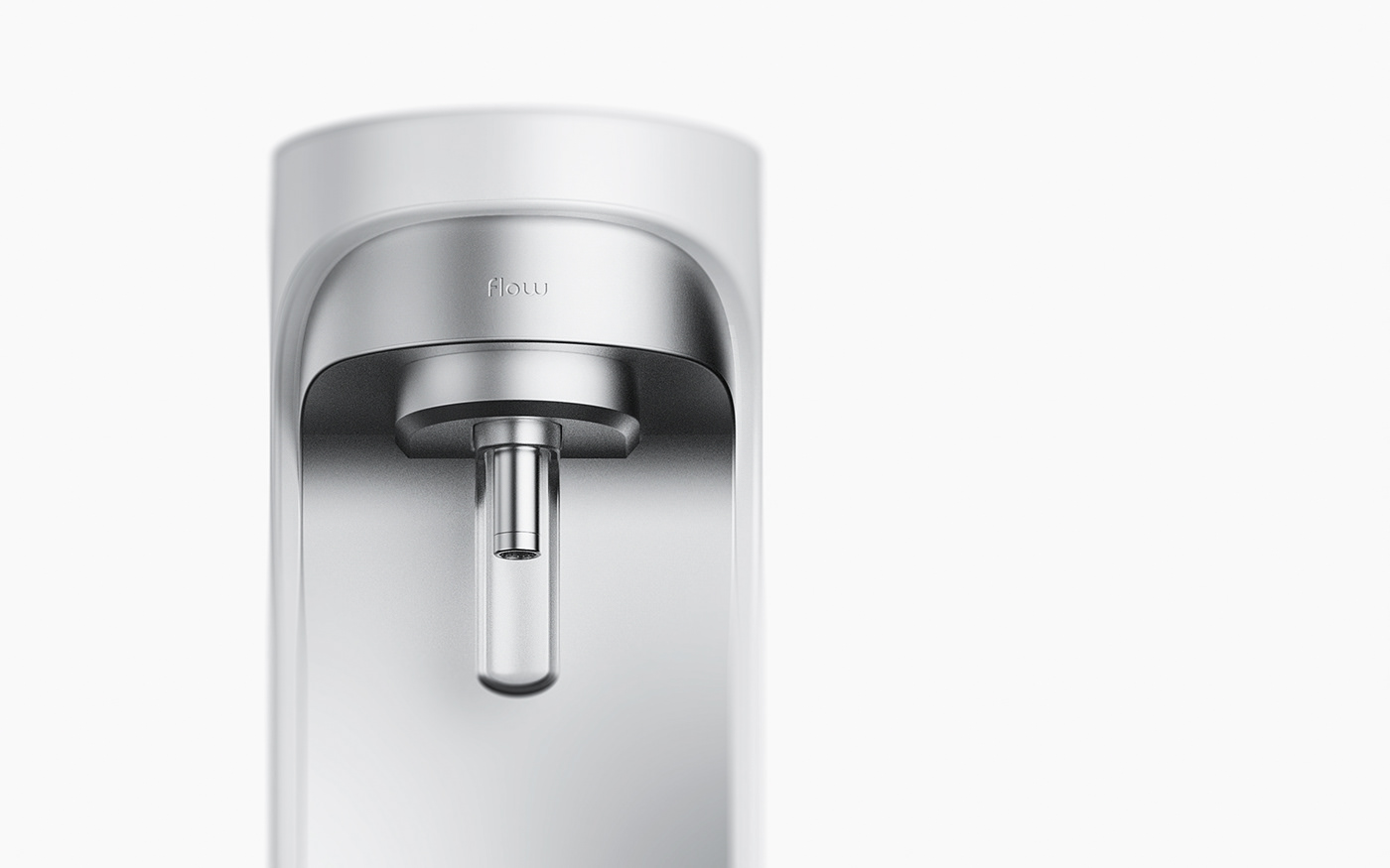 a diagonal line compact detail flow interier line simple water purifier