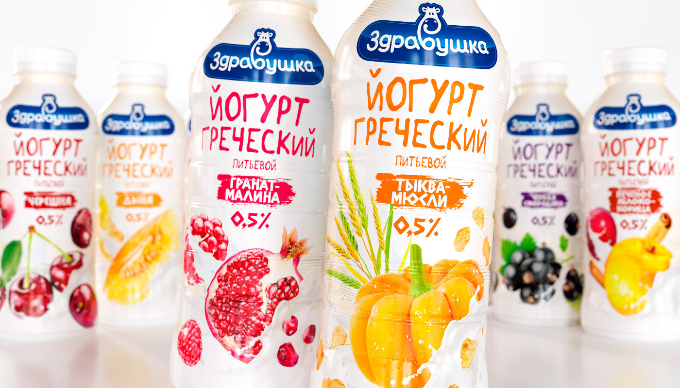branding  design дизайн упаковка Packaging yogurt Йогурт