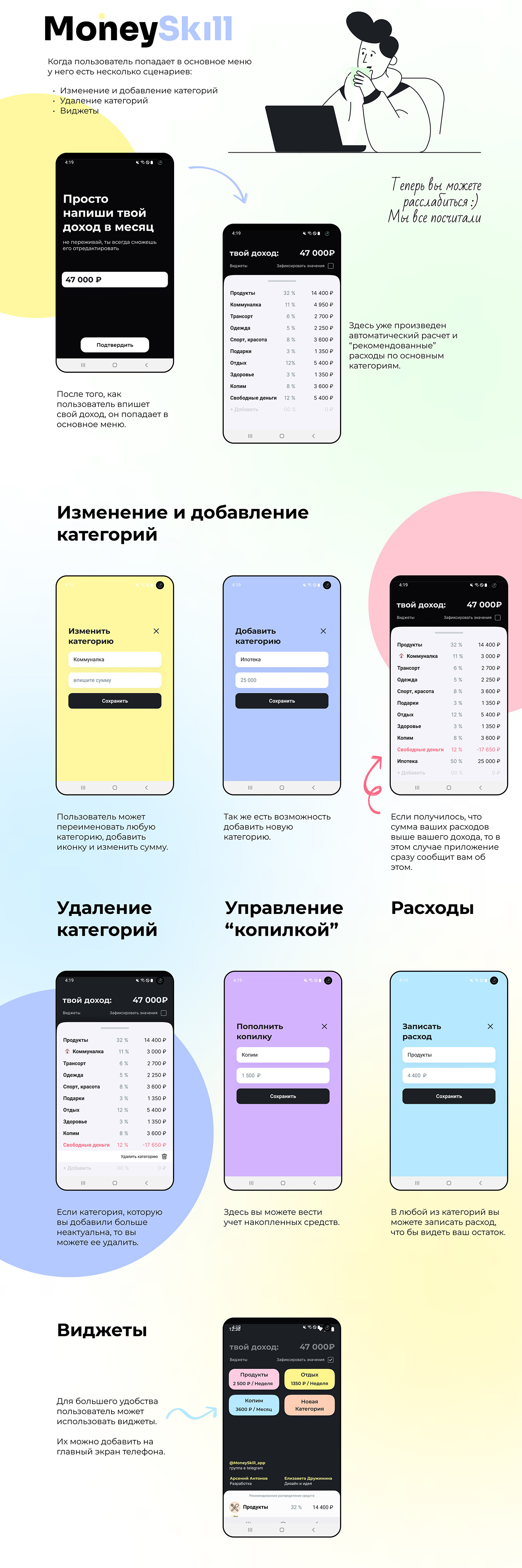 android Figma Mobile app ui design UI/UX user interface ux приложение