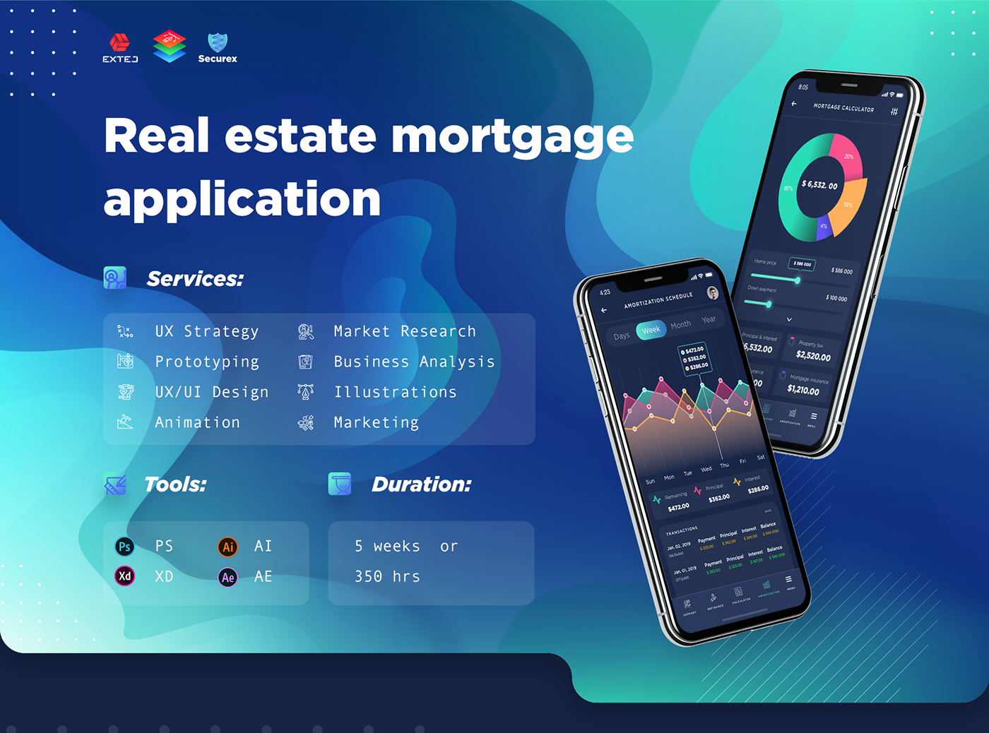 Fintech dashboard payment WALLET Mortgage real estate Mobile app SAAS loan Investment